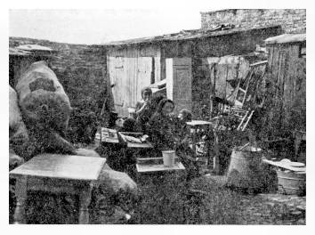 Bed-192.jpg - Because of a scarcity in apartments in the ghetto “meanwhile” they live in the street