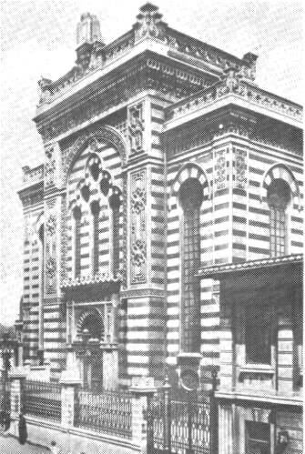 Alt-statishe-shul (old city synagogue in Łódź from the 1930's)