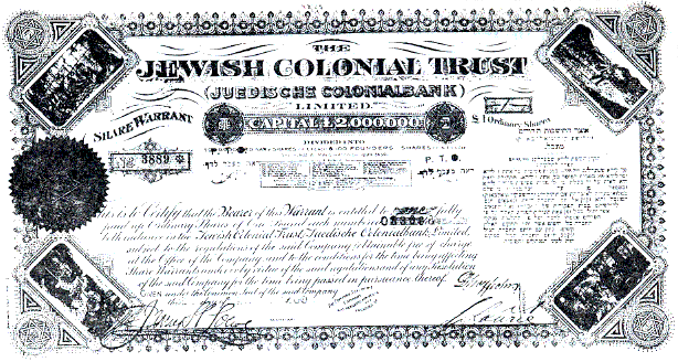 Share of the Colonial Bank