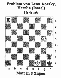 A chess problem published by the well  known German magazine Stern in 1972