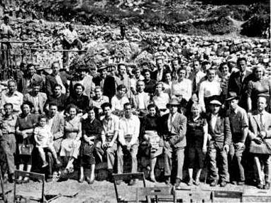 Participants In Planting Ceremony In Martyrs Forest In 1952