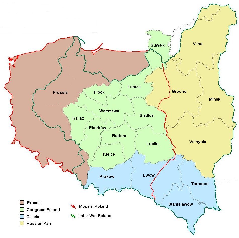 Poland Geographical Map