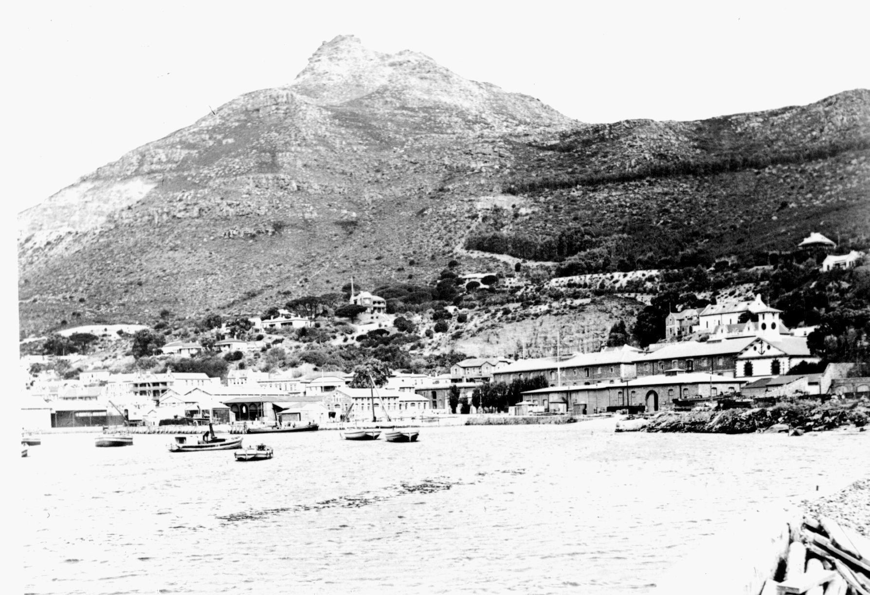 Simon's Town in circa 1900 when most of the Jewish residents had settled there.