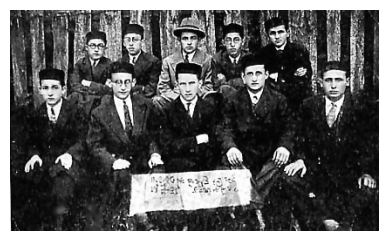 czy215.jpg [26 KB] - Hasidic young men from the Gerer Shtibl