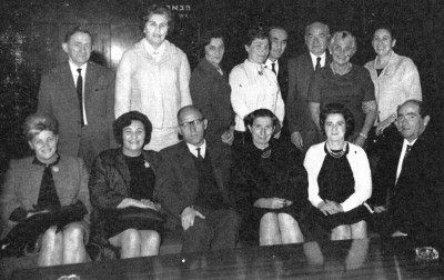 dro531.jpg The meeting of the book committee in New York, Mr. Walker, when he visits in Israel in the year 1965, meeting with Drohiczyners in the country [27 KB]
