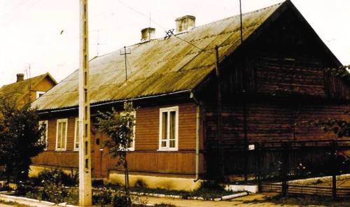 The house of Rabbi Szlomo Awigdor Rabinowicz who was killed in the first Aktion
