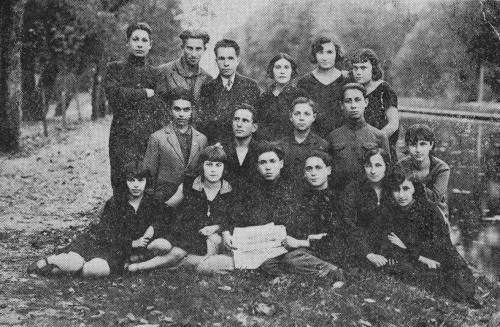 Telekhany youth, members of 'Poalei Zion'