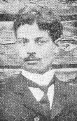 Ezriel the Mute (Ezriel Eisenberg), photographed in 1904