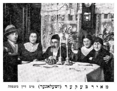 Maier Becker (Zalaner) and his family