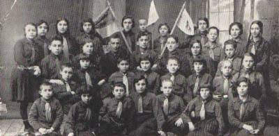 The Kinereth Group of Hashomer Hetzeir, Lida, 1928