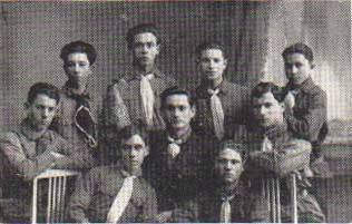 The 'Baderech' (on the road)  group of 'HaShomer HaTzair' (at the beginning of the thirties
