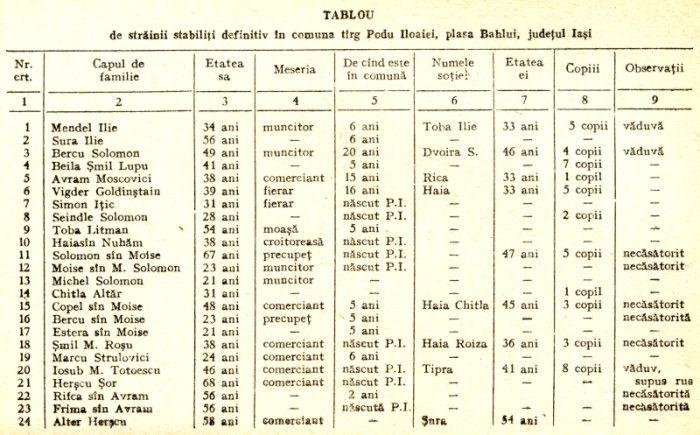 pod007.jpg [77 KB] - 1898 Census of the Jewish Population Living in Podu Iloaiei