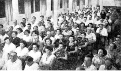 The Audience At The Memorial Assembly 