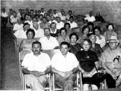 Part Of The Audience At The Memorial Assembly In Tel Aviv