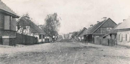 Old photograph of Suprasl more than 100 years ago