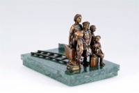 Kindertransport sculpture model