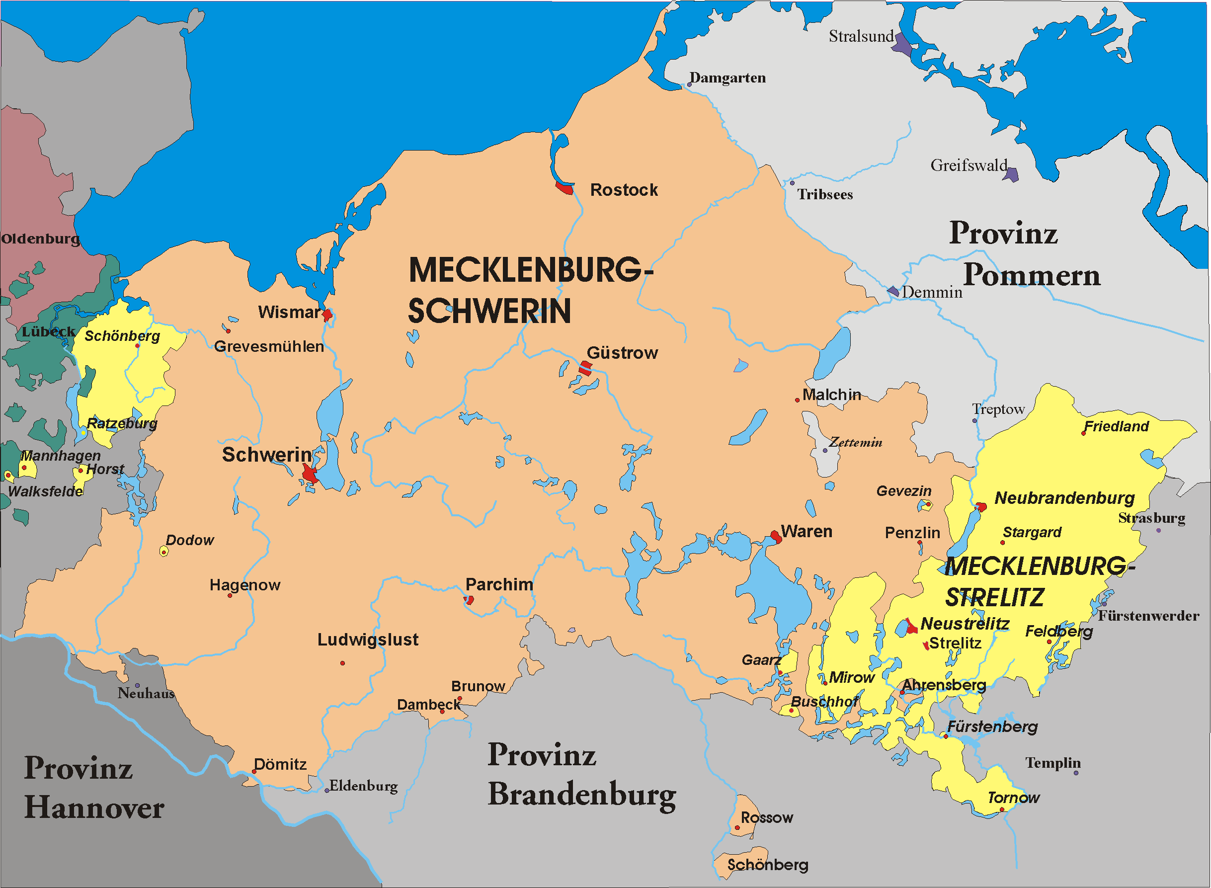 German Research Division: Mecklenburg Strelitz Province German Research Division: Mecklenburg Strelitz Province