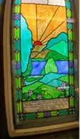 Grimsby Synagogue windows
