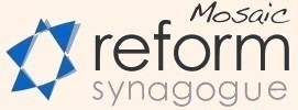 Mosaic Reform Synagogue logo (coconut background)