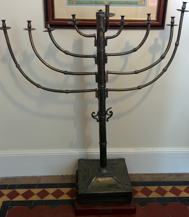 Plymouth Synagogue Menora