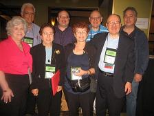 picture of JGSGW members at Chicago IAJGS 2008 Conference 