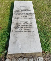 Burial of destroyed sifrei torah fromf West Ham and Upton Park Synagogue