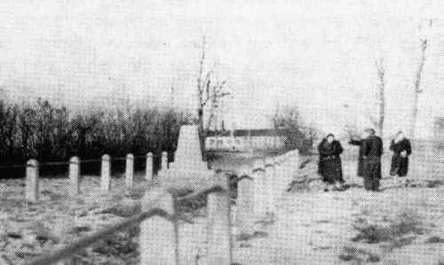 gar327.jpg  Mass grave near the house of Dovid Volfovitz