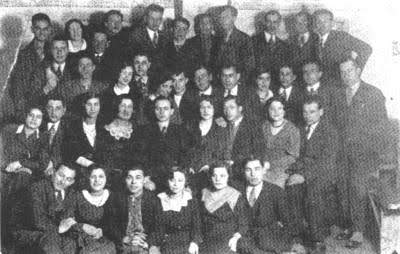 A group of 'Poaley Zion' (the Workers of Zion) party members