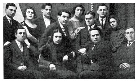 Drama class, taught by Solomon Loshkov, 1920-1926