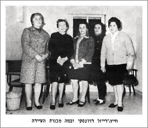Chaya-Reizel and Rozinsky and girls from the township