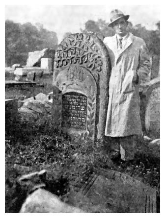 Sos311a.jpg [30 KB] - Headstone of the woman Frumet Brukner (nee Langer)