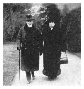 Sos410.jpg [21 KB] - Reb Kalman Langer and his wife Szprynca