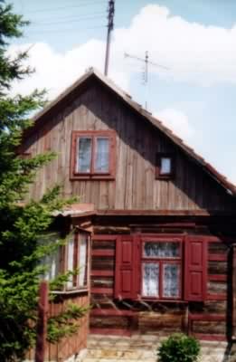 Russian style house on Lomzyska Street