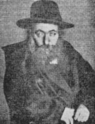 Rabbi Tzvi Chanoch Levin [Pinkas Zaglembie, page 497]