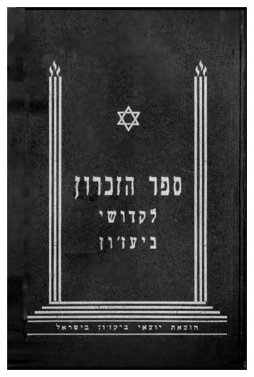 Sefer ha-zikaron le-kedoshei Biezun