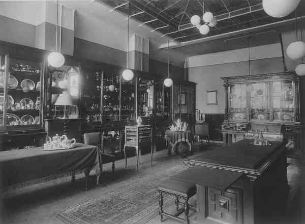 Interior of the Jewelry store Emil Lorch & Co. 