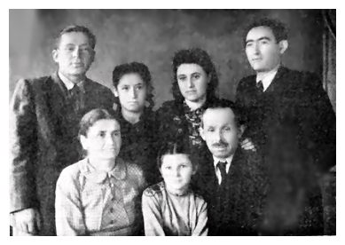 rok301a.jpg [22 KB] - Survivors of the family of Yosel and Feiga Levin, after their return from the evacuation to Russia