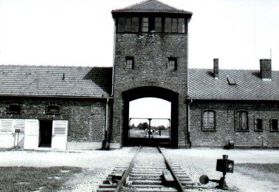 Entrance to Auschwitz-Birkenau