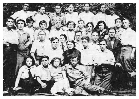 zgi337.jpg Members of the Borochov Kibbutz in Zgierz (1933) [36 KB]