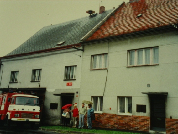 the Janovice Firehouse, the former Synagogue