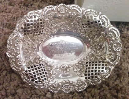 Dudley Hebrew Congregation - Silver Plate