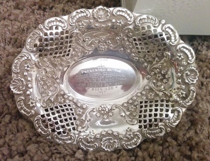 Dudley Jewish Community Silver Plate
