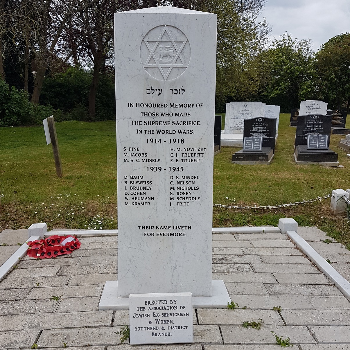 Southend Jewish War Memorial