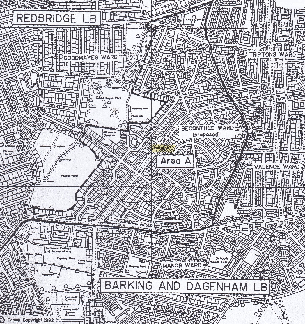 Redbridge-Barking boundary change