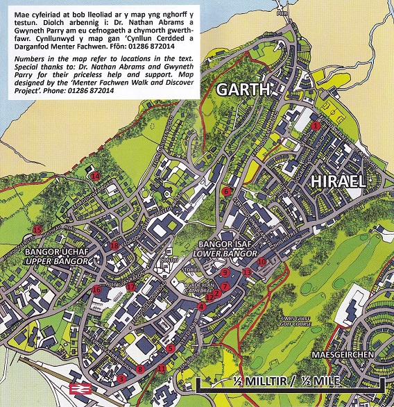 Jewish History Map of Bangor