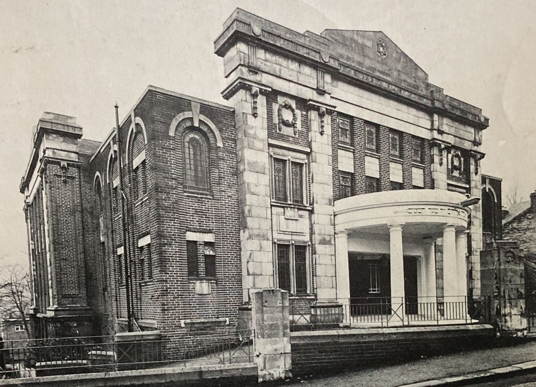 JCR-UK Sheffield United Synagogue (also known as Kingfield Synagogue), Yorkshire, England