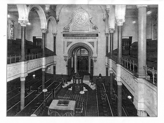 Interior Bayswater Synagogue