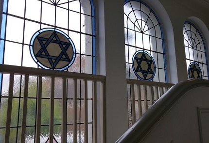 Notting Hill Synagogue windows
