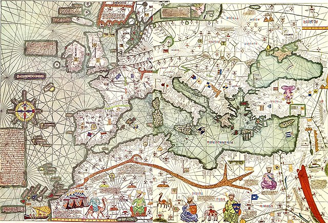 Antique Map of Mediterrannean
