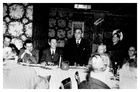 brz183a.jpg -   A meeting, on behalf of refugee 'landslayt,' of the well-known union leader Sasha Zimmerman with representatives of the Brzeziner Relief Committee